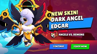 Getting Dark Angel Edgar For FREE Brawl Stars [upl. by Nnyltiac624]