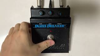 Marshall BluesBreaker Overdrive 1990s original  with Tele into Valvestate no talking [upl. by Tinaret]