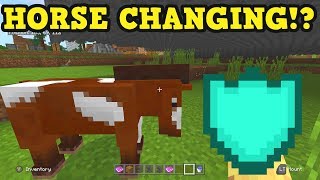 Minecraft 13 Update  Horse CHANGING amp NEW SHIELDS [upl. by Eerdua]