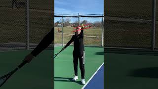 Tennis Serve Toss release point [upl. by Kania]