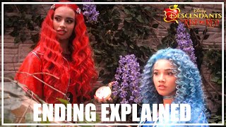 Descendants  The Rise of Red Ending Explained I NEWS I Filmtastic [upl. by Biebel]