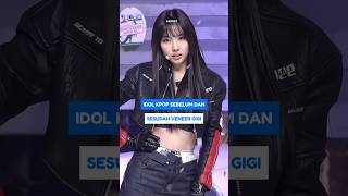 PART 1 IDOL KPOP SEBELUM DAN SESUDAH VENEER GIGI SHORTS KPOP IDOL KPOSTID [upl. by Petronille]