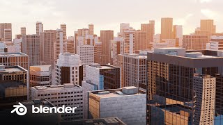 Como hacer edificios en Blender Asset Pack [upl. by Gisser475]