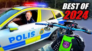 POLICE vs BIKERS  BEST OF 2024  1 HOUR [upl. by Eseret]