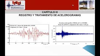 02 SISMOLOGÍA Y DINÁMICA DE SUELOS  REGISTRO Y TRATAMIENTO DE ACELEROGRAMAS [upl. by Ribaudo]