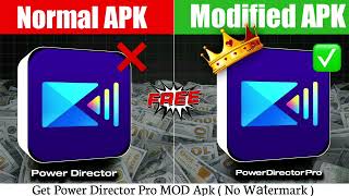 Power Director MOD Apk Download 2024 Premium Unlocked Power Director Premium Unlocked 100 Working [upl. by Dahlstrom]