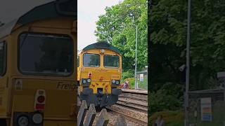 class 66 convoy at Woodlesford [upl. by Terese888]