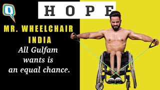 The Story of Mr Wheelchair India Gulfam Ahmad  The Quint [upl. by Durwood]