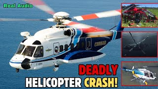 Deadliest Helicopter Crash Compilation CVR ATC Recordings [upl. by Alodi]