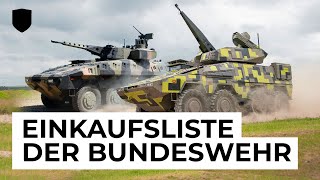 Einkaufsliste der Bundeswehr für das 1 Halbjahr 2024 [upl. by Serilda]