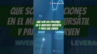 QUE SON LAS OPCIONES EN EL MERCADO DE VALORES call put options [upl. by Yunick777]