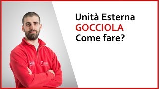 Motore condizionatore gocciola risolvi senza tecnico [upl. by Atnima]