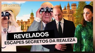 Passagens Secretas da Realeza Os Esconderijos de Charles e quarto do pânico de William e Kate [upl. by Daegal]