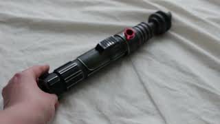 REVIEW Saberforge Adept Lightsaber  Weathered Ezra inspired [upl. by Arihaz]