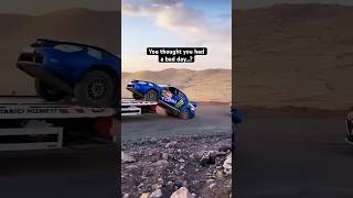 Life Lessons How NOT to tow a Subaru WRX Rally Car… rallycar racing shorts offroad [upl. by Arac]