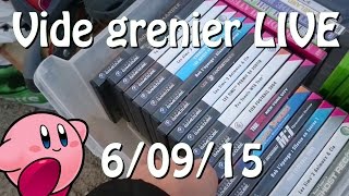 Vide Grenier LIVE  6 Septembre 2015 [upl. by Bradstreet]