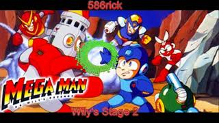 586rick Mega man Dr Wilys Revenge  Wilys Stage 2 [upl. by Ayatan]