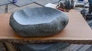 How to Carve a Stone Sink in 4 Hours [upl. by Fagen]