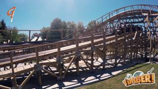 Timber Walibi Rhone Alpes Off Ride amp On Ride [upl. by Anelad244]