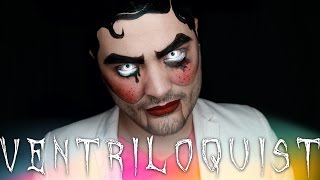 Ventriloquist Dummy Halloween Makeup Tutorial  31 Days of Halloween [upl. by Oiragelo]