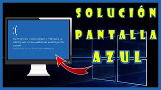 ✅ SOLUCIÓN al Error de Pantalla Azul en Windows 10  Cómo Reparar Windows 10 sin Formatear [upl. by Felicio551]