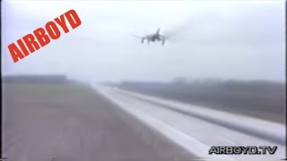 F4 Lands On Highway Airfield [upl. by Dine]