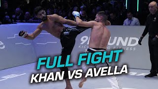 Shahzaib Rindh vs Federico Avella  Full Fight  Karate Combat 43 [upl. by Guglielma]