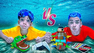 LUCAS ROCHA VS RAFAEL NA BATALHA AQUÁTICA NA PISCINA DA CASA DA FAMÍLIA ROCHA [upl. by Hanleigh363]