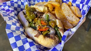 Step aside Poboy new French Quarter sports bar says its Philly Cheesesteak rules [upl. by Parcel]