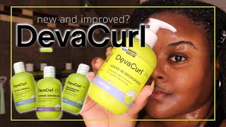 NEW DevaCurl REVIEW AND DEMO  FULL WASH ROUTINE [upl. by Ahsemad]