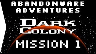 Mars RTS DARK COLONY Mission 1 ► Conquer the Red Planet [upl. by Aisinut]