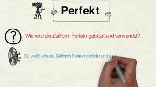 Zeitform Perfekt vollendete Gegenwart [upl. by Nahtannoj]