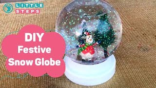 How To Make Your Own Snow Globe [upl. by Nibla637]