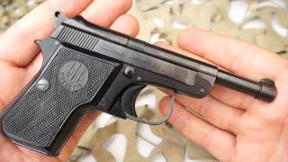 Beretta Model 950 Jetfire Minx Pocket Tip Up Barrel Pistol Review  New World Ordnance [upl. by Naujled]