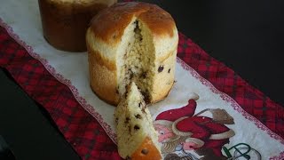 Chocolate Panettone  Chocottone  巧克力圣诞面包 [upl. by Tecu]