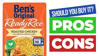 Bens Original Ready Rice Roasted Chicken Review Best ChickenFlavored Rice [upl. by Akemet]