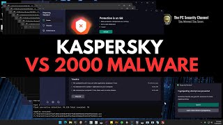 Kaspersky vs 2000 Malware [upl. by Immanuel]