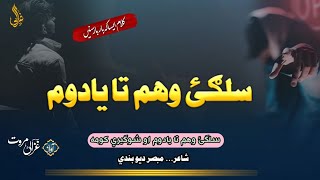 Salgai Waham Ta Yadawam  Ghazali Marwat Official  Sad Tapay  Pashto Naat Tapay [upl. by Elladine528]