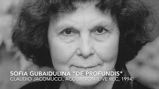 Sofia Gubaidulina De Profundis 1978 [upl. by Oniskey]