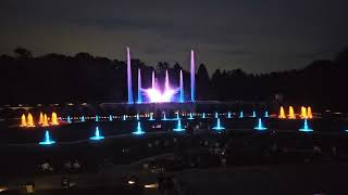 Longwood Gardens Fountain Show 61423 [upl. by Hgielyk]