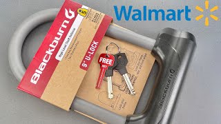 1404 Walmart’s Best Bike Lock Picked Blackburn 9” ULock [upl. by Corley]