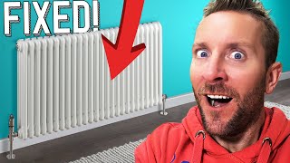 How to Fix One Radiator Not Working  Plumbing Tips [upl. by Lemuela392]