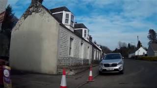 March Road Trip Drive To Muckhart Clackmannanshire Scotland [upl. by Schreiber439]