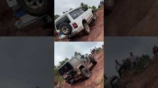 36l V6 vs 30l V6 Jeep Warngler vs Pajero PK Offroad offroad jeep 4x4 [upl. by Egiarc]