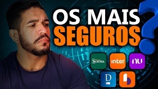 OS 5 MELHORES BANCOS E MAIS SEGUROS PARA SE INVESTIR [upl. by Ssor]