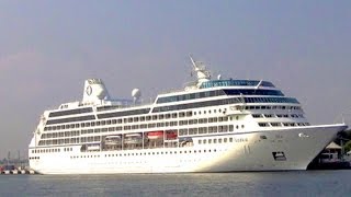 Kreuzfahrtschiff Oceania Cruises MS Nautica amp AIDA blu in Warnemünde [upl. by Lramaj]