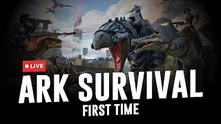 Surviving with FRIENDS in ARK Multiplayer Server [upl. by Cedar]