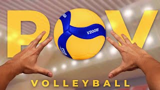 First Person Volleyball is way too satisfying  POV Volleyball Episode 5 [upl. by Dail]