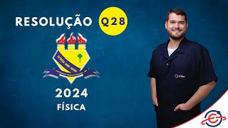 UFRR 2024  Q 28  Se uma partícula em equilíbrio em relação a certo refer  Prof Italo Malinowski [upl. by Ainad38]