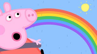 Peppa Pig Official Channel  The Rainbow  Cartoons For Kids  Peppa Toys [upl. by Hazel]